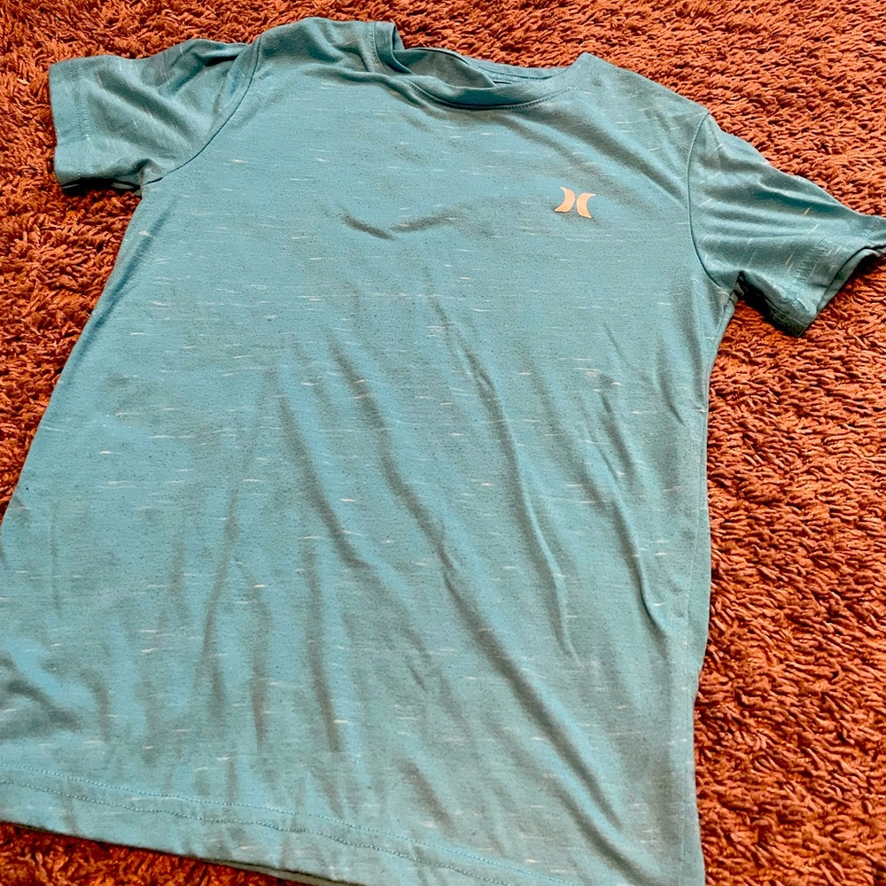 Boys blue Hurley shirt size M